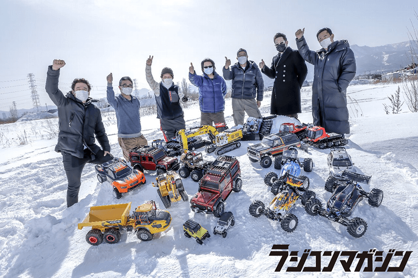 雪に踊る！勇猛ベルトビークル | トピック画像 | ラジコンマガジン 2021年5月号